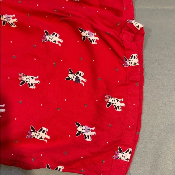 LOFT Red Dog Print Pajama Top - Picture 5 of 7